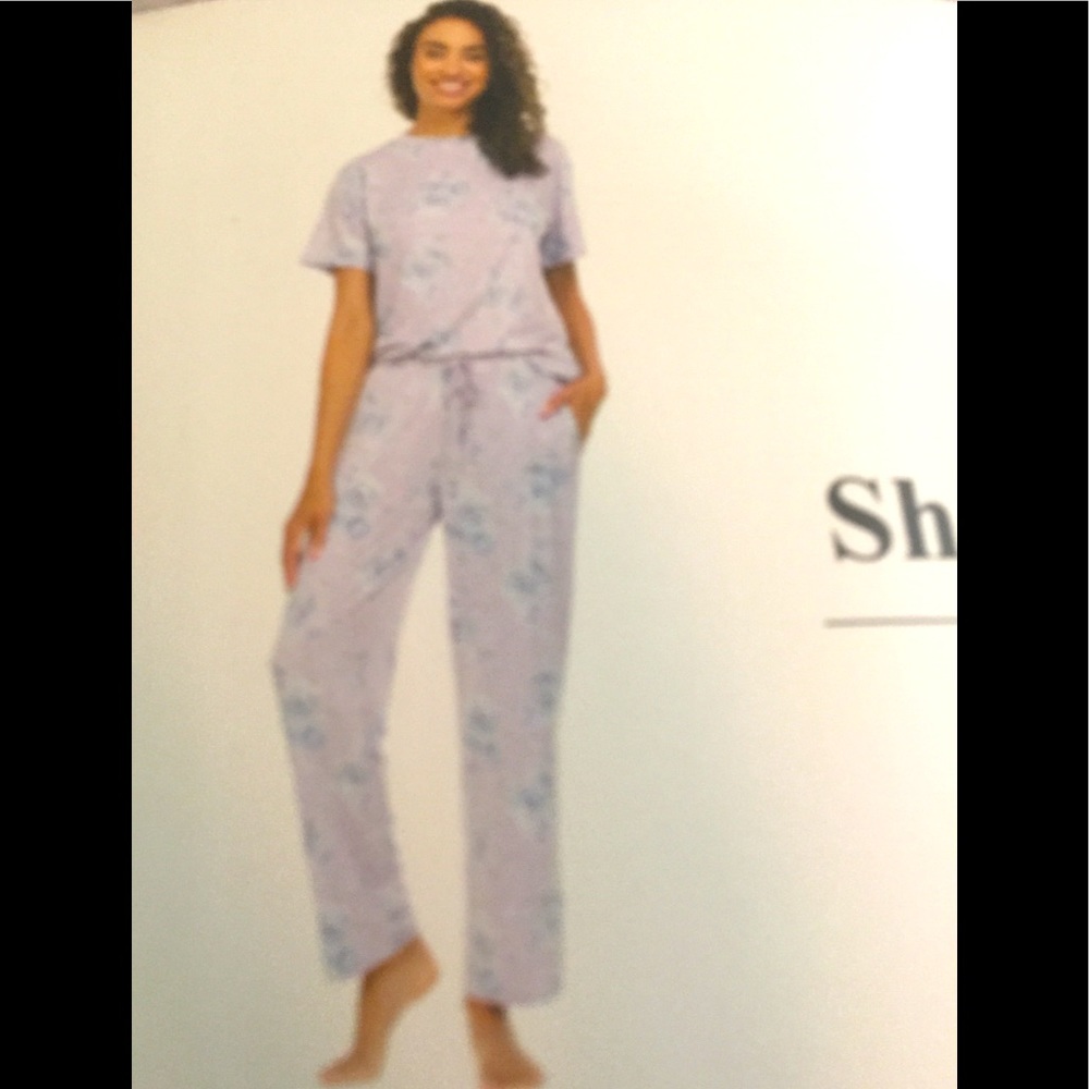 FLORA NIKROOZ SHORT SLEEVE & PANTS PAJAMA SET - Picture 2 of 12